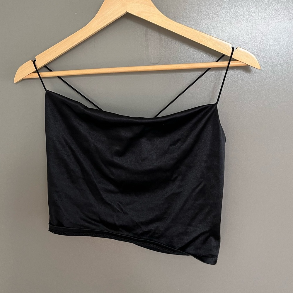 Black Urban Renewal Crop Top